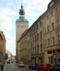 Groe Fassadenwerbung in Bautzen