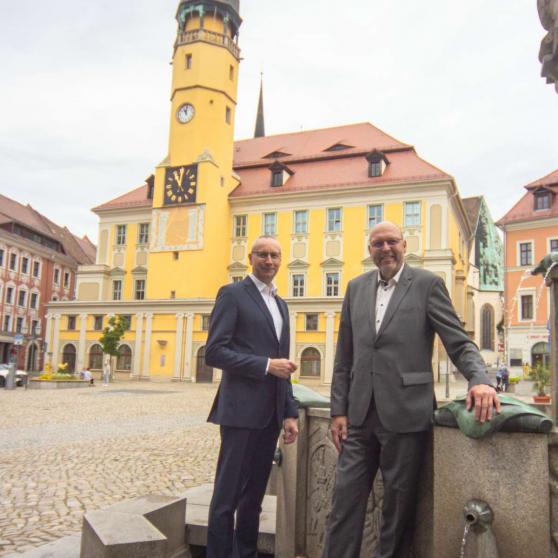 Meien trifft Bautzen: Oberbrgermeister strken regionale Verbindung