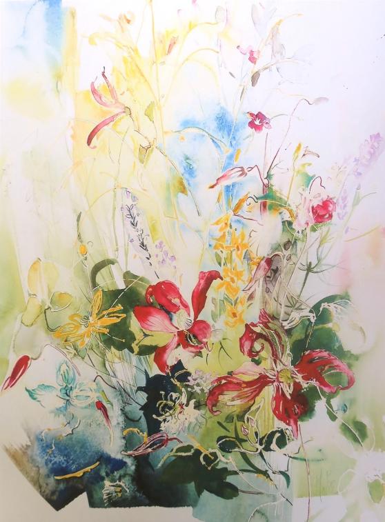 Bild zu Farbenrausch in Bautzen: Neue Ausstellung zeigt Aquarelle von Heike Pilz