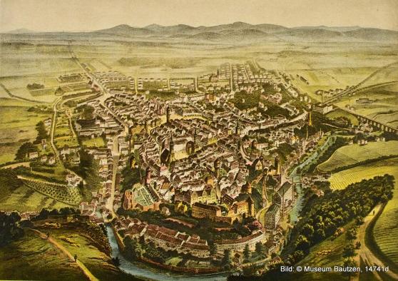 Bautzener Stadtansichten aus vier Jahrhunderten
