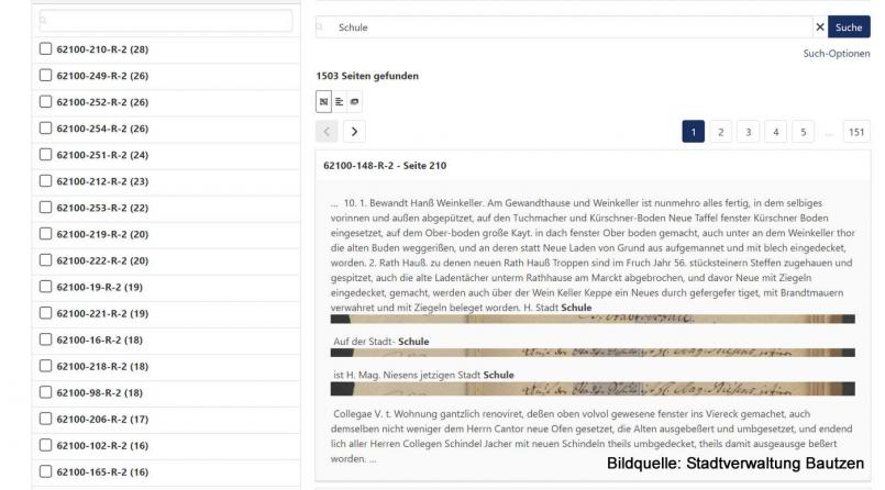 200 Jahre Bautzener Stadtgeschichte online durchsuchbar